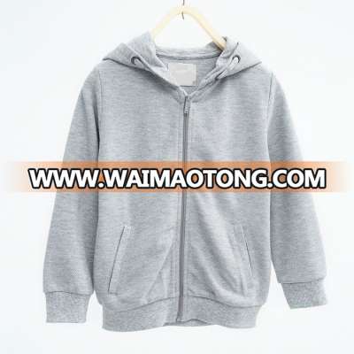 Comfort casual wholesale children plain hoodies for kids