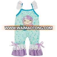 best selling infant baby mermaid boutique set children summer clothes